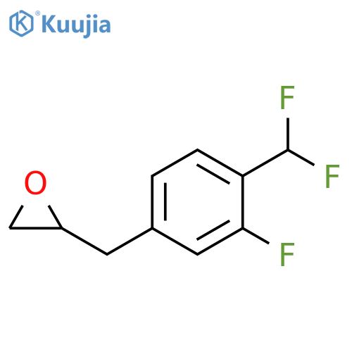 Oxirane, 2-[[4-(difluoromethyl)-3-fluorophenyl]methyl]- structure