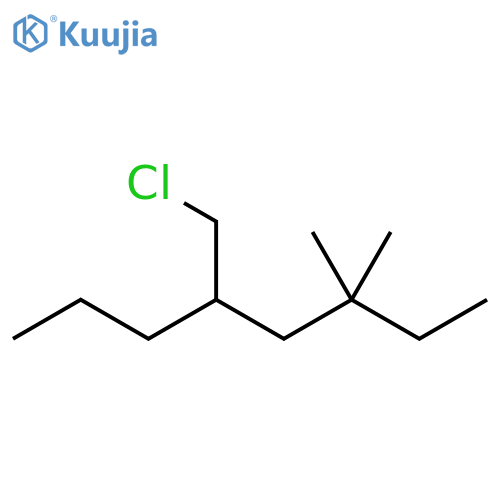 Octane, 5-(chloromethyl)-3,3-dimethyl- structure