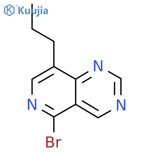 5-Bromo-8-propylpyrido[4,3-d]pyrimidine structure