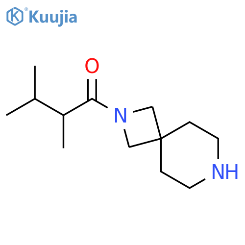 1-Butanone, 1-(2,7-diazaspiro[3.5]non-2-yl)-2,3-dimethyl- structure