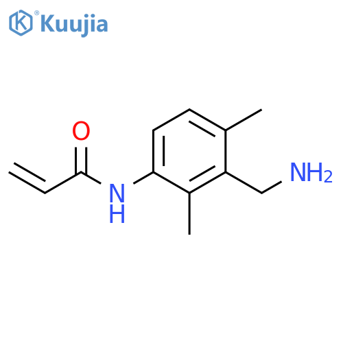 2-Propenamide, N-[3-(aminomethyl)-2,4-dimethylphenyl]- structure