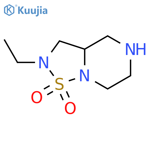 2-ethyl-hexahydro-2H-1lambda6-[1,2,5]thiadiazolo[2,3-a]piperazine-1,1-dione structure