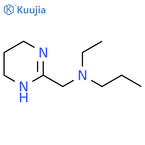 Ethyl(propyl)[(1,4,5,6-tetrahydropyrimidin-2-yl)methyl]amine structure