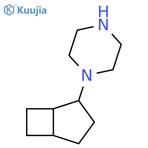 Piperazine, 1-bicyclo[3.2.0]hept-2-yl- structure