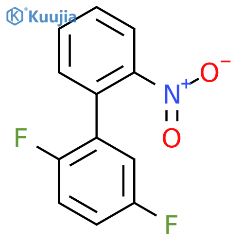 1,4-Difluoro-2-(2-nitrophenyl)benzene structure
