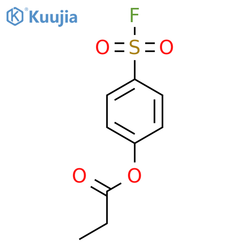 4-(Fluorosulfonyl)phenyl propanoate structure