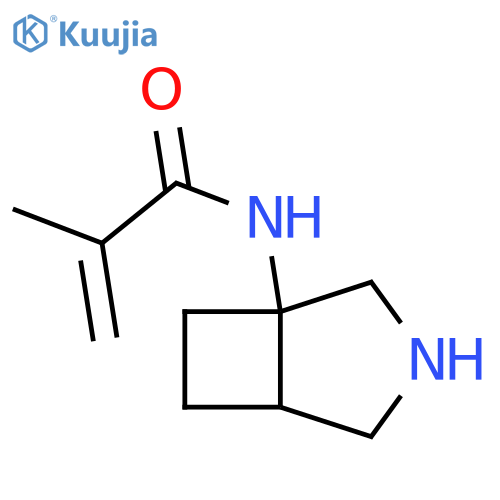 2-Propenamide, N-3-azabicyclo[3.2.0]hept-1-yl-2-methyl- structure