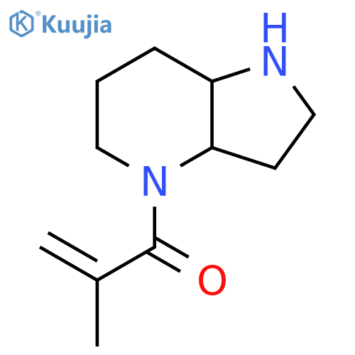 2-Propen-1-one, 2-methyl-1-(octahydro-4H-pyrrolo[3,2-b]pyridin-4-yl)- structure