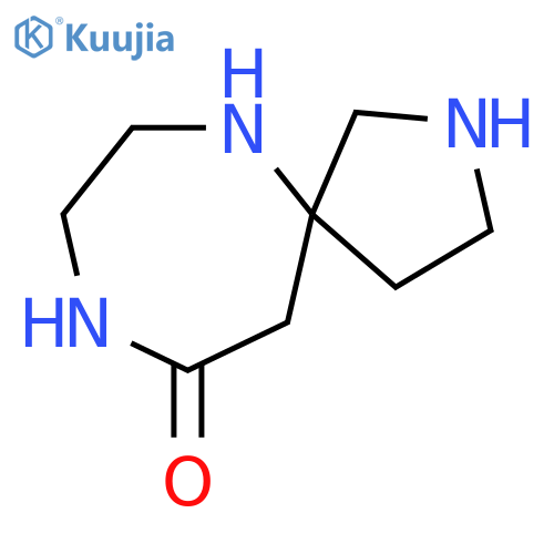 2,6,9-Triazaspiro[4.6]undecan-10-one structure