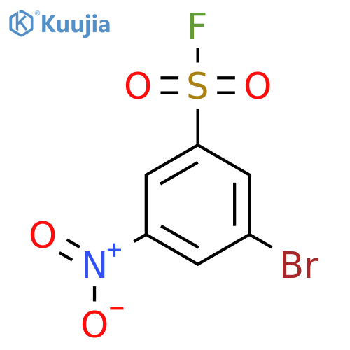 3-Bromo-5-nitrobenzenesulfonyl fluoride structure