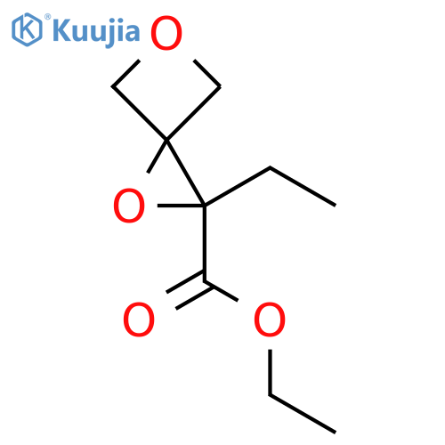 Ethyl 2-ethyl-1,5-dioxaspiro[2.3]hexane-2-carboxylate structure