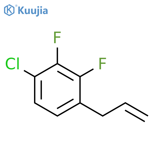 Benzene, 1-chloro-2,3-difluoro-4-(2-propen-1-yl)- structure