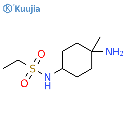 Ethanesulfonamide, N-(4-amino-4-methylcyclohexyl)- structure