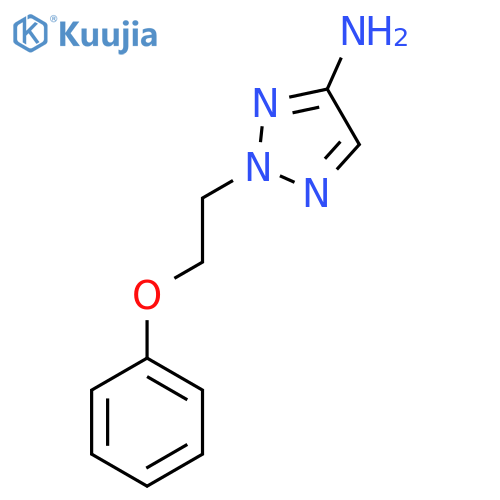 2-(2-phenoxyethyl)-2H-1,2,3-triazol-4-amine structure