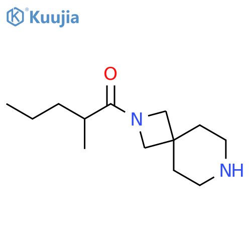 1-Pentanone, 1-(2,7-diazaspiro[3.5]non-2-yl)-2-methyl- structure