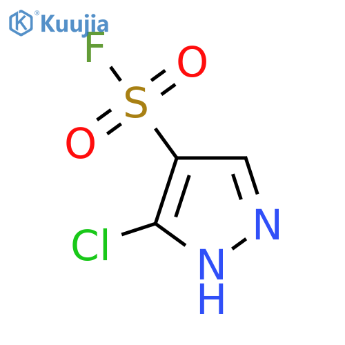 3-chloro-1H-pyrazole-4-sulfonyl fluoride structure