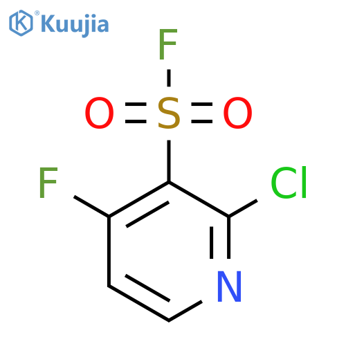 2-Chloro-4-fluoropyridine-3-sulfonyl fluoride structure