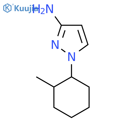 1-(2-methylcyclohexyl)-1H-pyrazol-3-amine structure