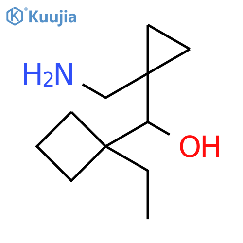 Cyclobutanemethanol, α-[1-(aminomethyl)cyclopropyl]-1-ethyl- structure