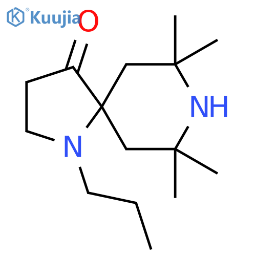 1,8-Diazaspiro[4.5]decan-4-one, 7,7,9,9-tetramethyl-1-propyl- structure