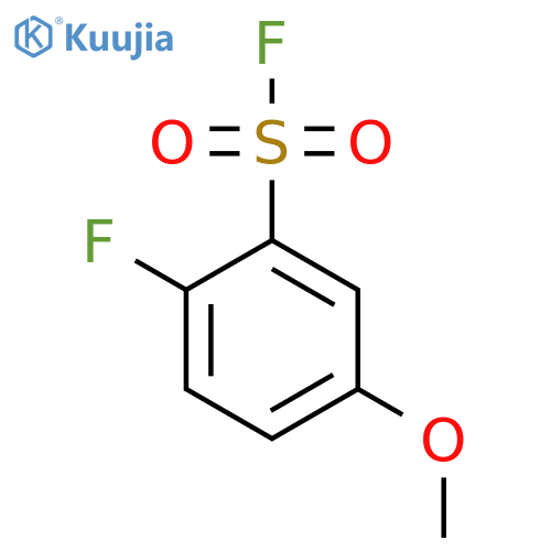 2-Fluoro-5-methoxybenzene-1-sulfonyl fluoride structure