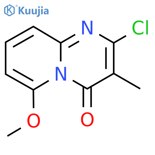 2-chloro-6-methoxy-3-methyl-4H-pyrido1,2-apyrimidin-4-one structure