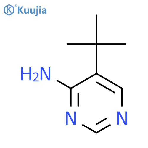 5-Tert-butylpyrimidin-4-amine structure
