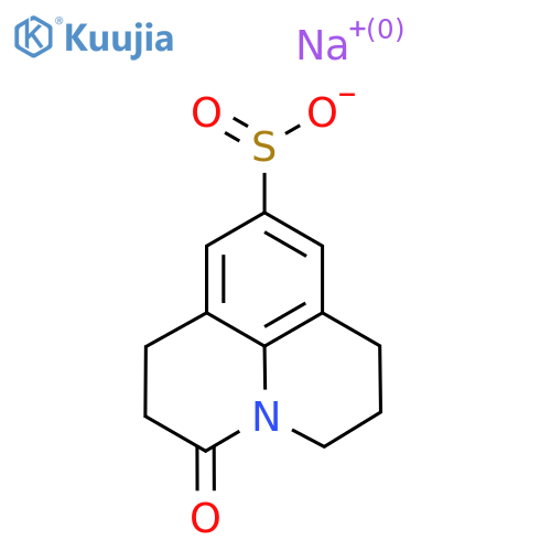 Sodium 2-oxo-1-azatricyclo[7.3.1.0,5,13]trideca-5,7,9(13)-triene-7-sulfinate structure