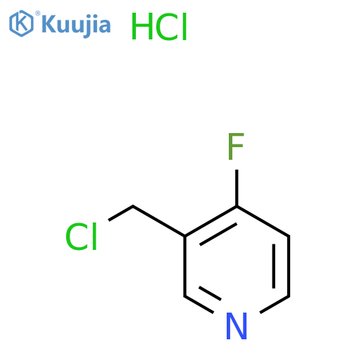 3-(Chloromethyl)-4-fluoropyridine hydrochloride structure
