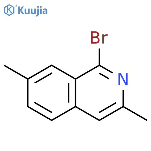 Isoquinoline, 1-bromo-3,7-dimethyl- structure