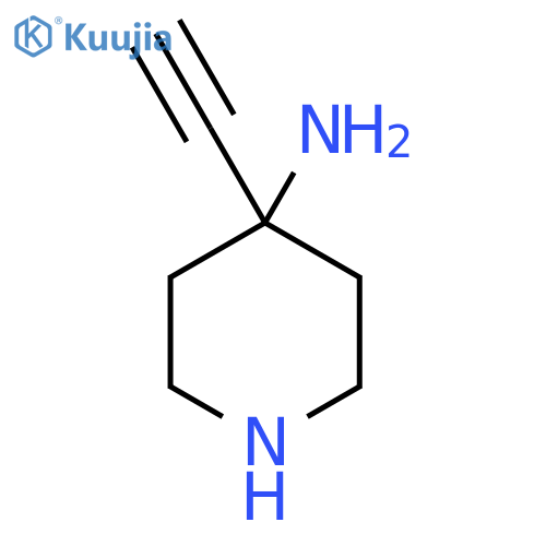 4-Ethynylpiperidin-4-amine structure