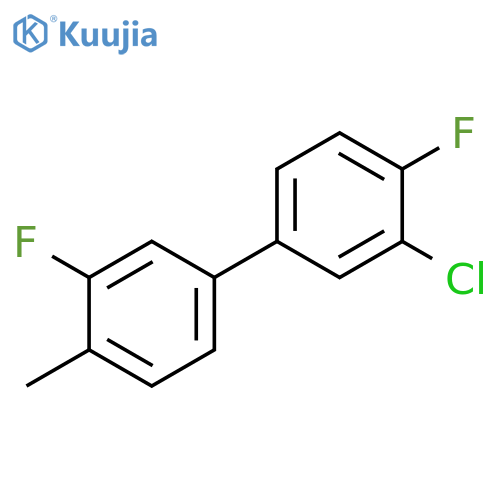 1,1'-Biphenyl, 3-chloro-3',4-difluoro-4'-methyl- structure