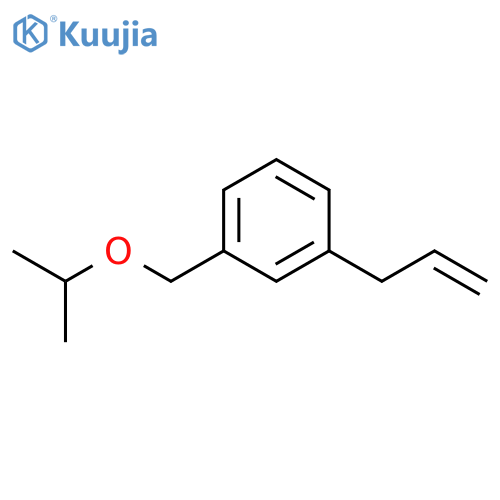 Benzene, 1-[(1-methylethoxy)methyl]-3-(2-propen-1-yl)- structure