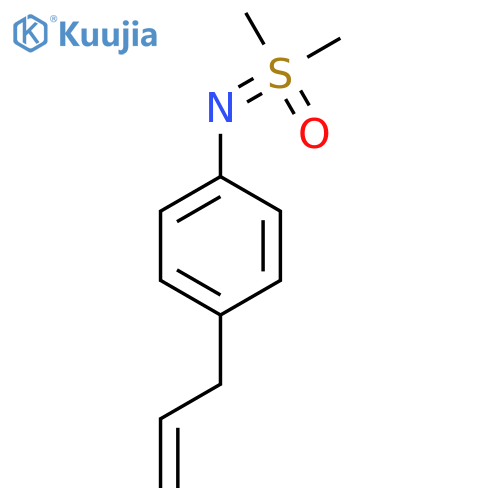 Benzenamine, N-(dimethyloxido-λ4-sulfanylidene)-4-(2-propen-1-yl)- structure
