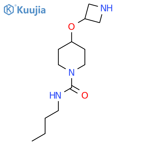 4-(azetidin-3-yloxy)-N-butylpiperidine-1-carboxamide structure