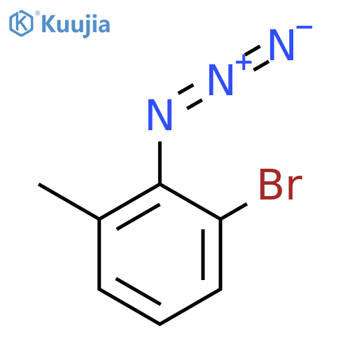 2-Azido-1-bromo-3-methylbenzene structure