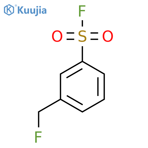 3-(Fluoromethyl)benzene-1-sulfonyl fluoride structure
