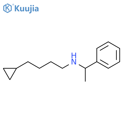 Benzenemethanamine, N-(4-cyclopropylbutyl)-α-methyl- structure