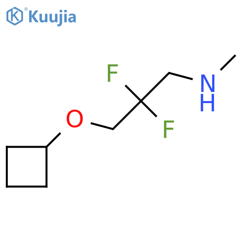 3-cyclobutyloxy-2,2-difluoro-N-methylpropan-1-amine structure