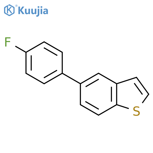 5-(4-Fluorophenyl)-1-benzothiophene structure