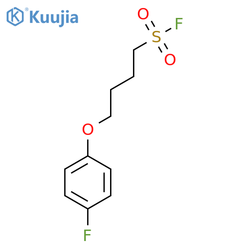 4-(4-Fluorophenoxy)butane-1-sulfonyl fluoride structure