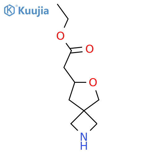 ethyl 2-{6-oxa-2-azaspiro3.4octan-7-yl}acetate structure