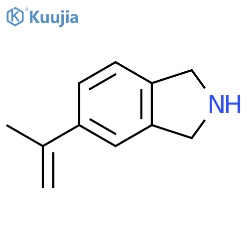 1H-Isoindole, 2,3-dihydro-5-(1-methylethenyl)- structure