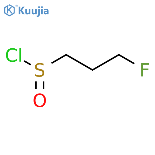3-Fluoropropane-1-sulfinyl chloride structure