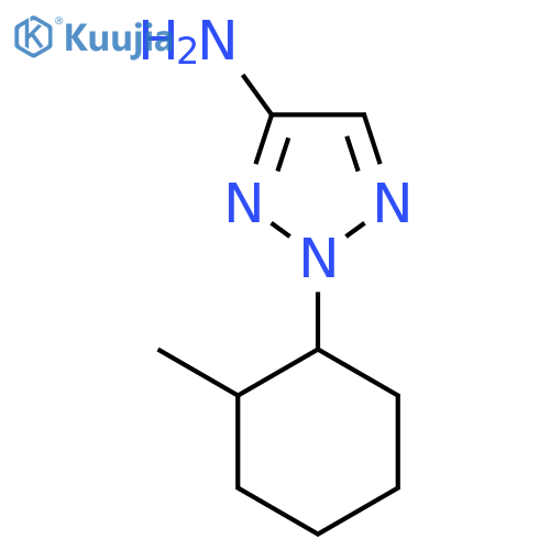 2-(2-methylcyclohexyl)-2H-1,2,3-triazol-4-amine structure