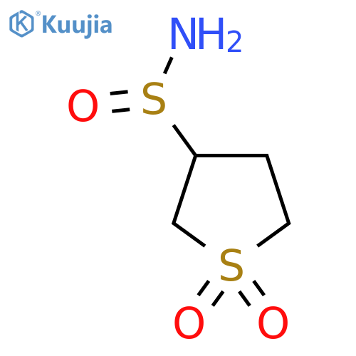 1,1-Dioxo-1lambda6-thiolane-3-sulfinamide structure