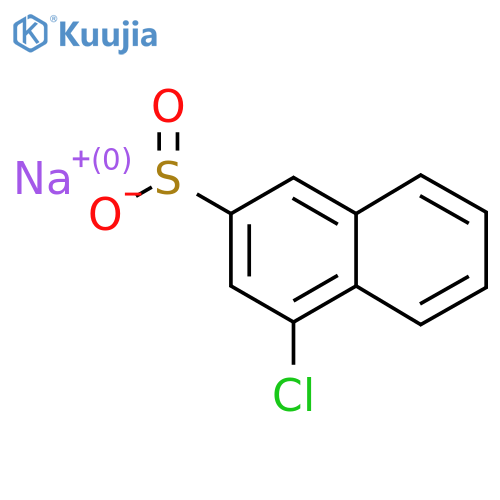 Sodium 4-chloronaphthalene-2-sulfinate structure