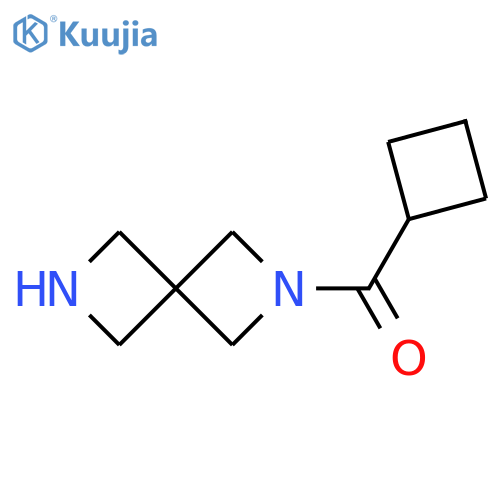 cyclobutyl(2,6-diazaspiro[3.3]heptan-2-yl)methanone structure