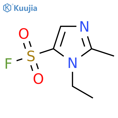 1-ethyl-2-methyl-1H-imidazole-5-sulfonyl fluoride structure