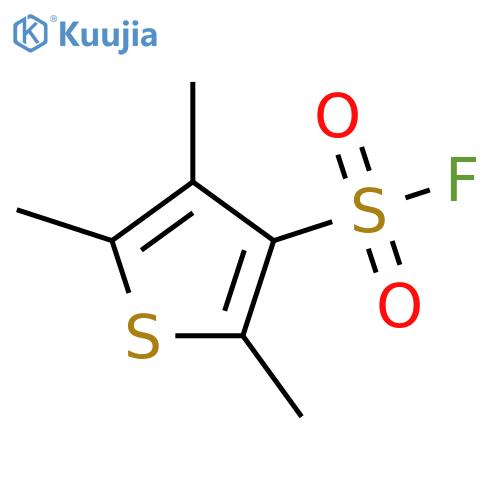 trimethylthiophene-3-sulfonyl fluoride structure